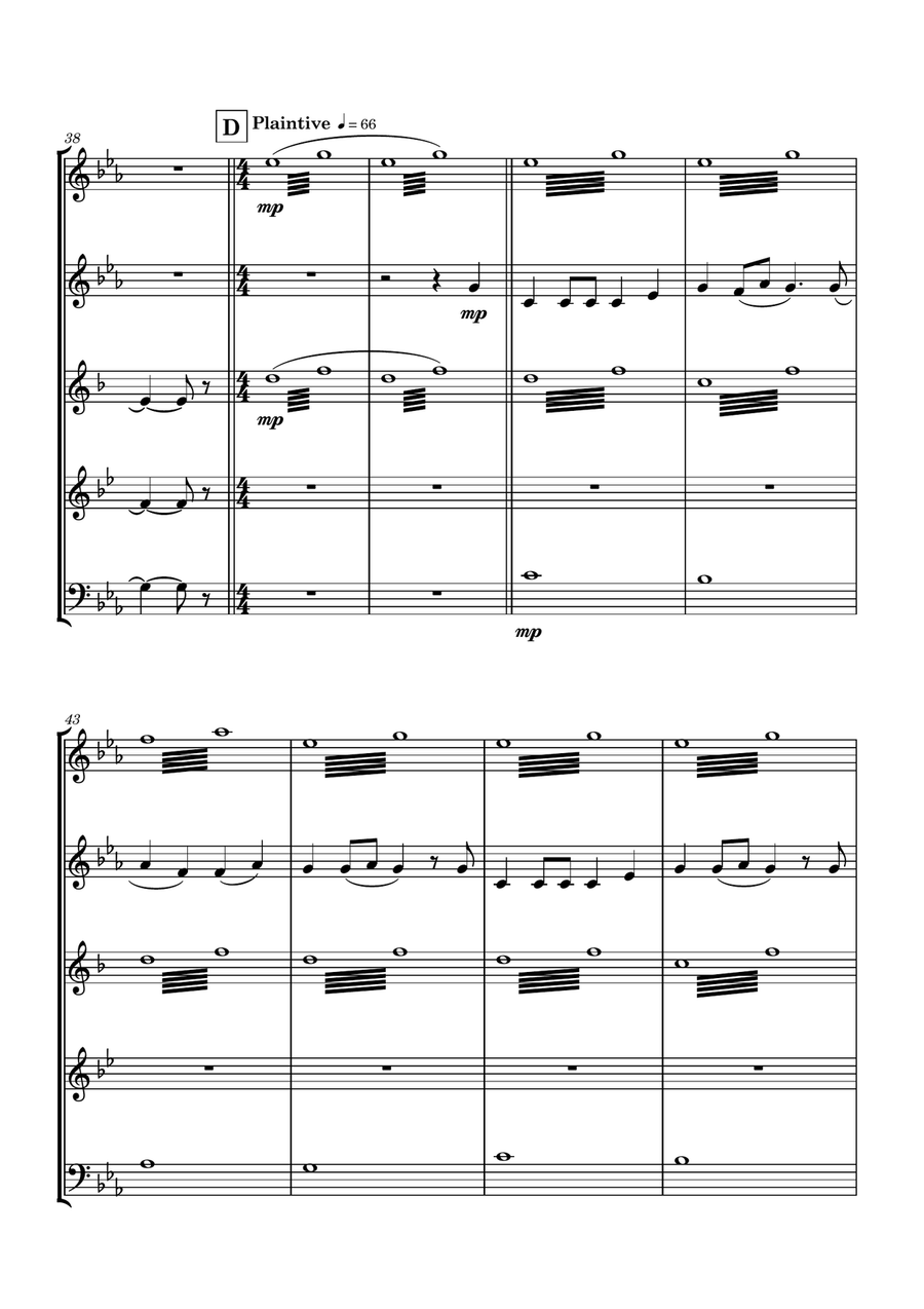 Wellerman Woodwind Quintet scores gallery preview page 5