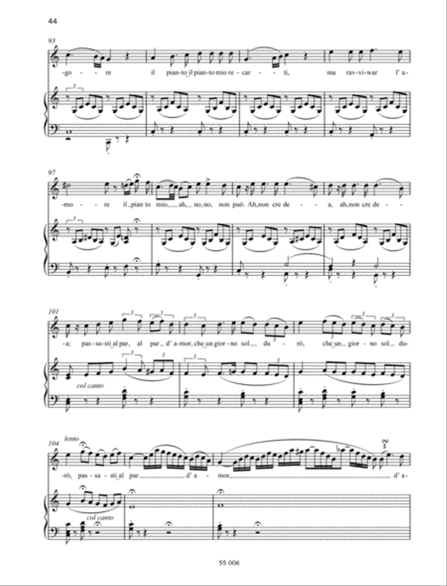 Ah! Non credea mirarti Ah! Non credea mirarti Soprano Voice scores gallery preview page 6