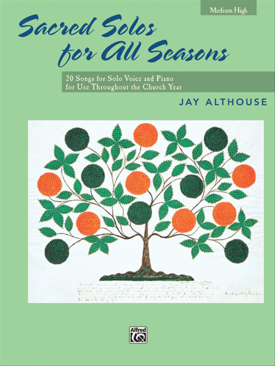 Sacred Solos for All Seasons Medium-High Voice scores gallery preview page 1