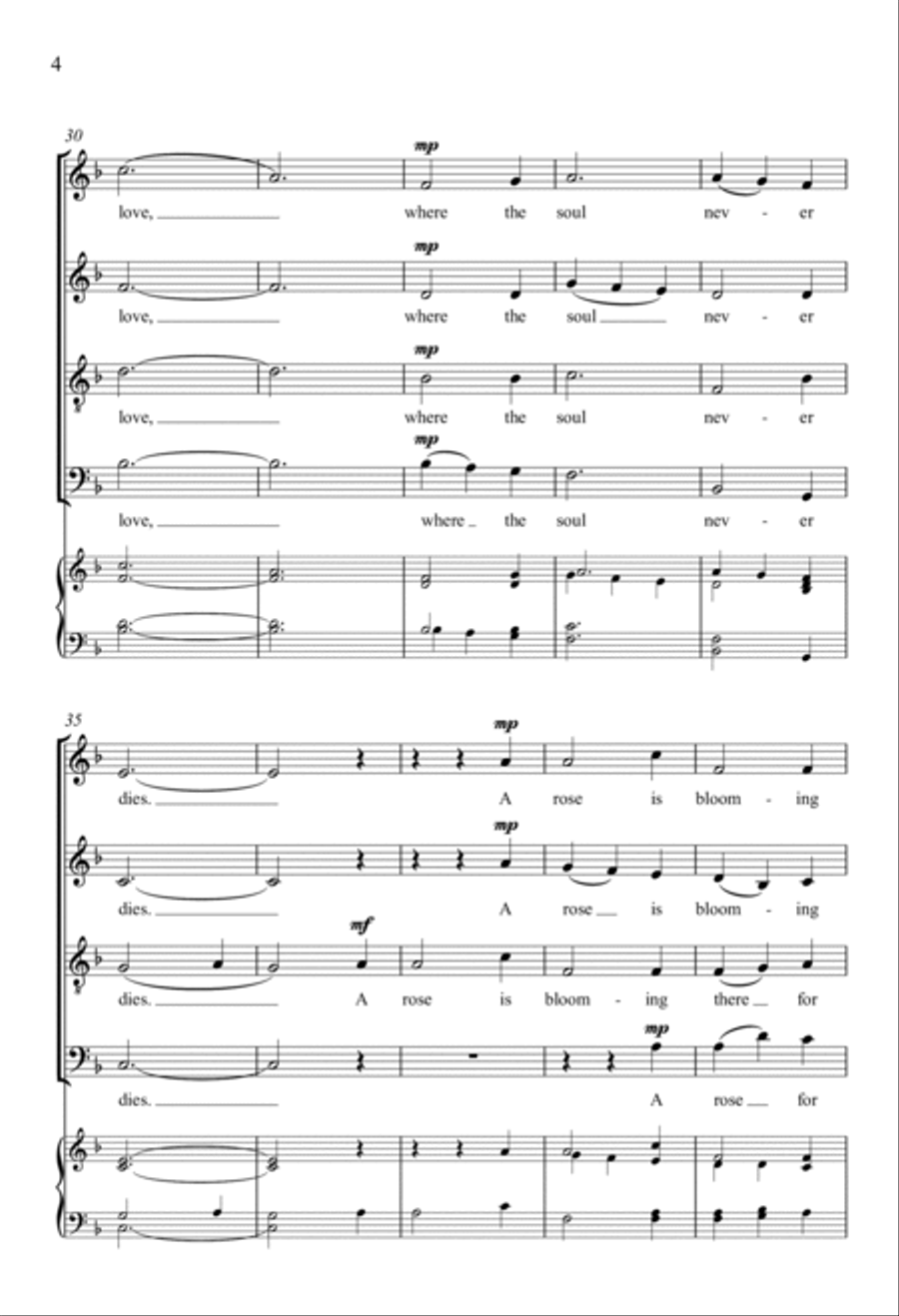 To Canaan's Land I'm on My Way 4-Part scores gallery preview page 3