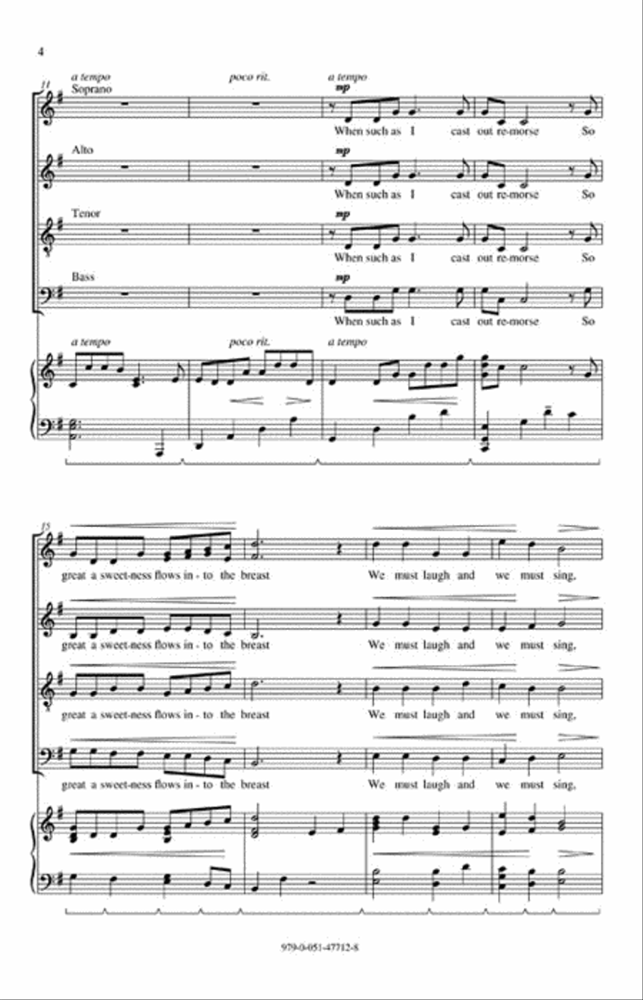 Blest by Everything 4-Part scores gallery preview page 3