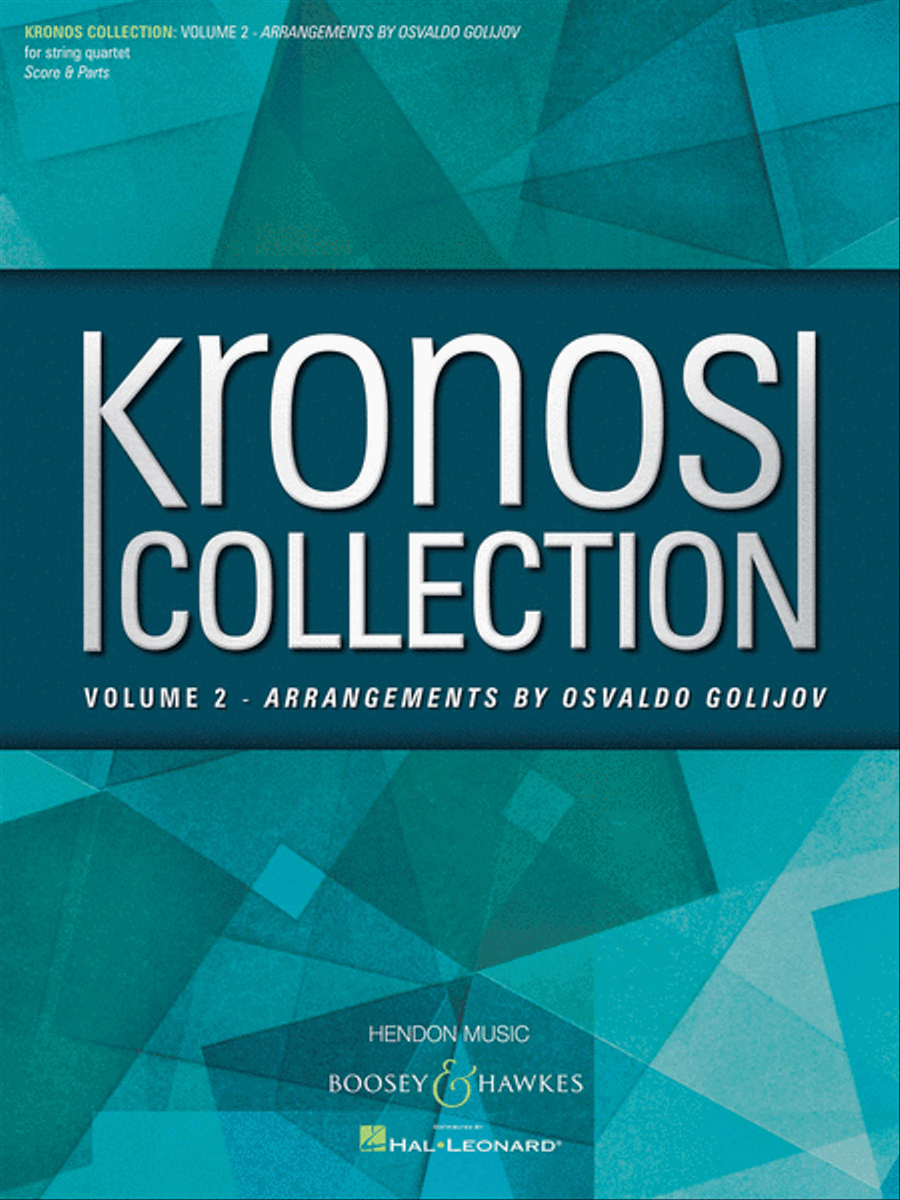 Kronos Collection – Volume 2 String Quartet scores gallery preview page 1