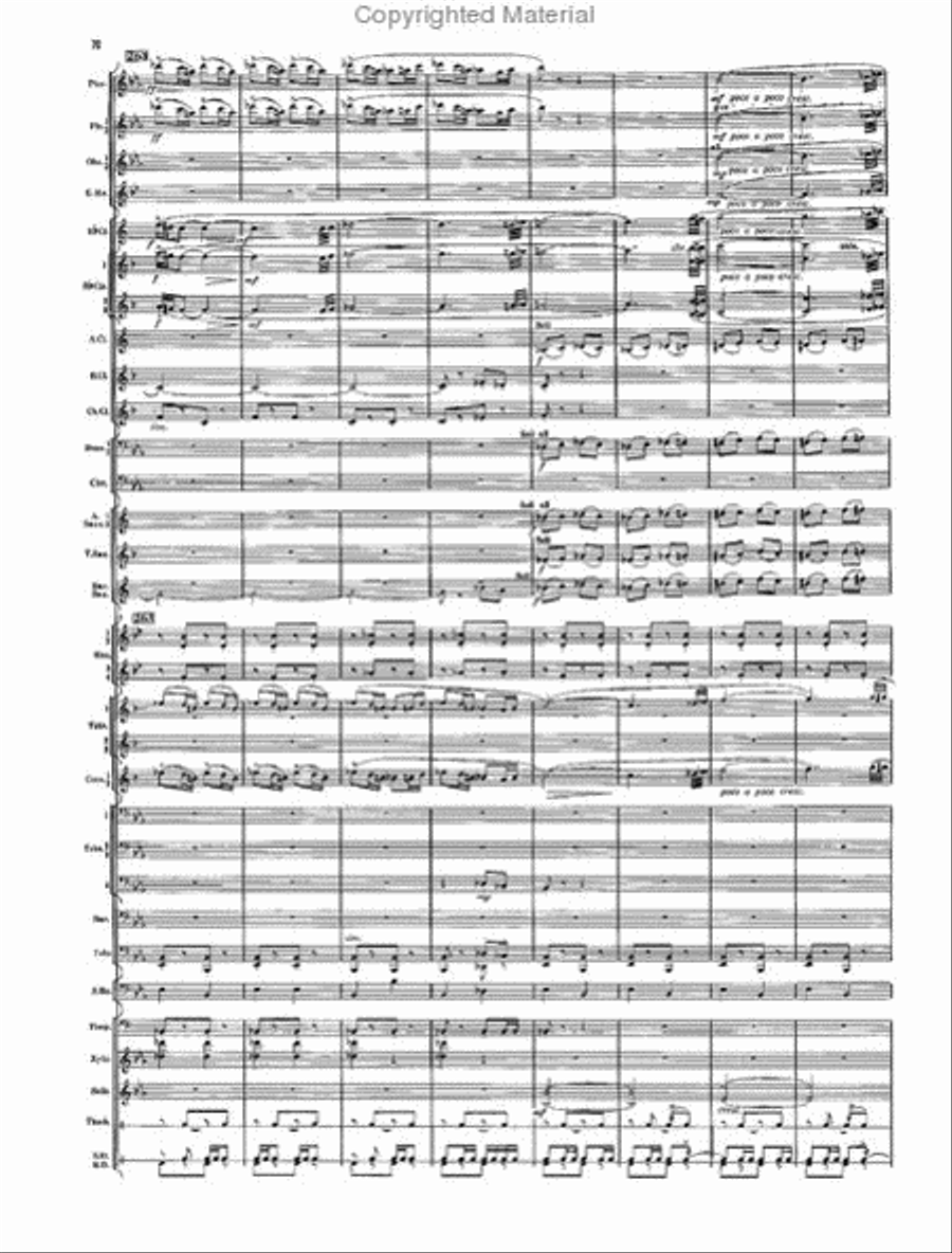 Armenian Dances, Part II Concert Band scores gallery preview page 68