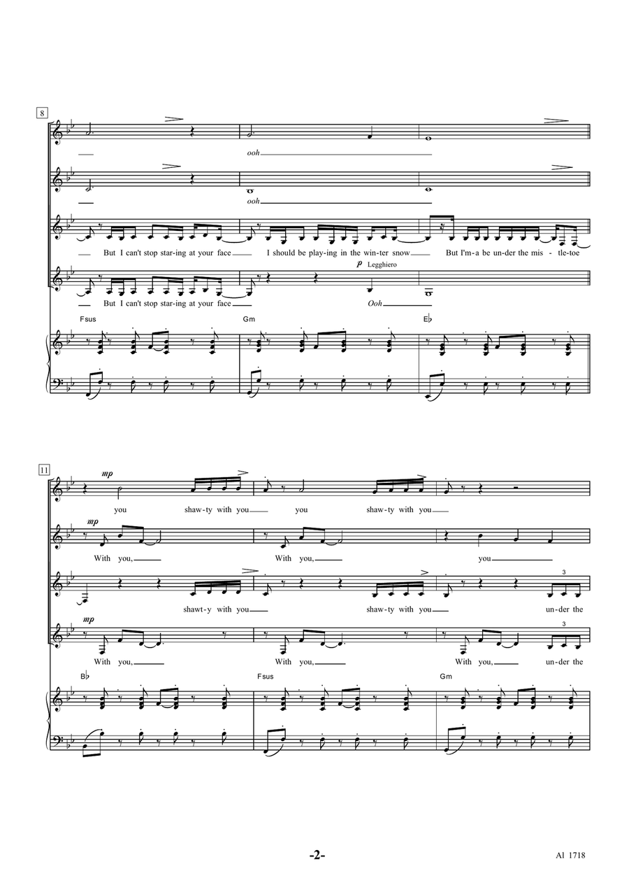 Mistletoe Mistletoe SSAA scores gallery preview page 2