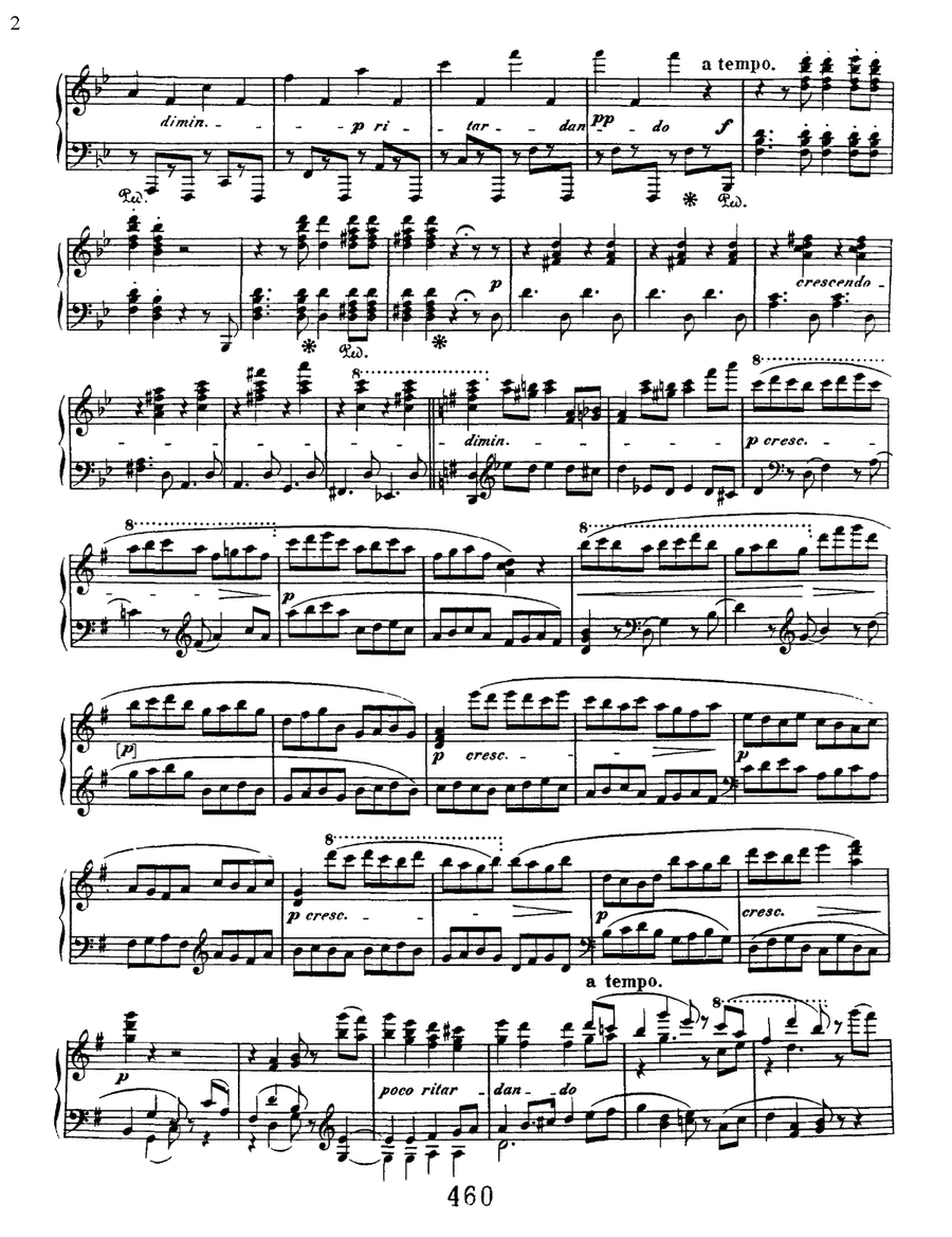 Sonata No. 29 In B-flat Major (hammerklavier), Op. 106 Piano Solo scores gallery preview page 2
