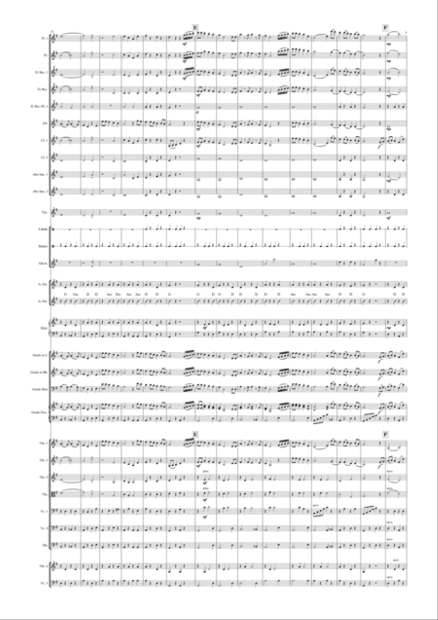 Let It Snow! Let It Snow! Let It Snow! Full Orchestra scores gallery preview page 3