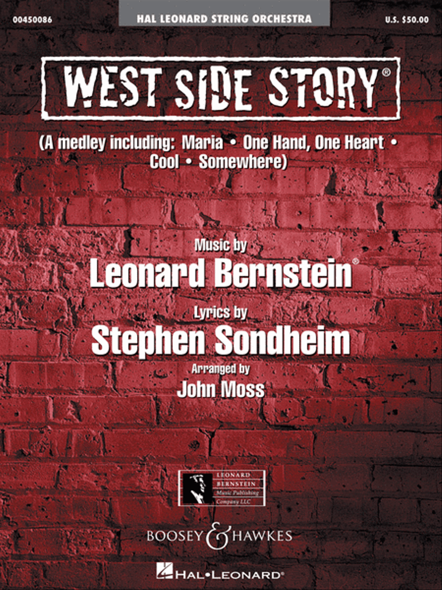 West Side Story String Orchestra scores gallery preview page 1