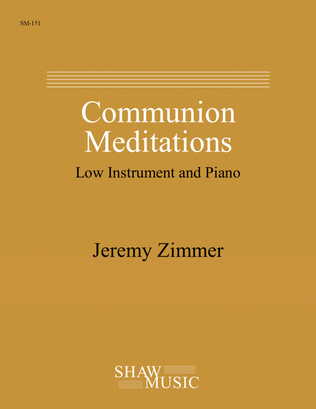 Book cover for Communion Meditations