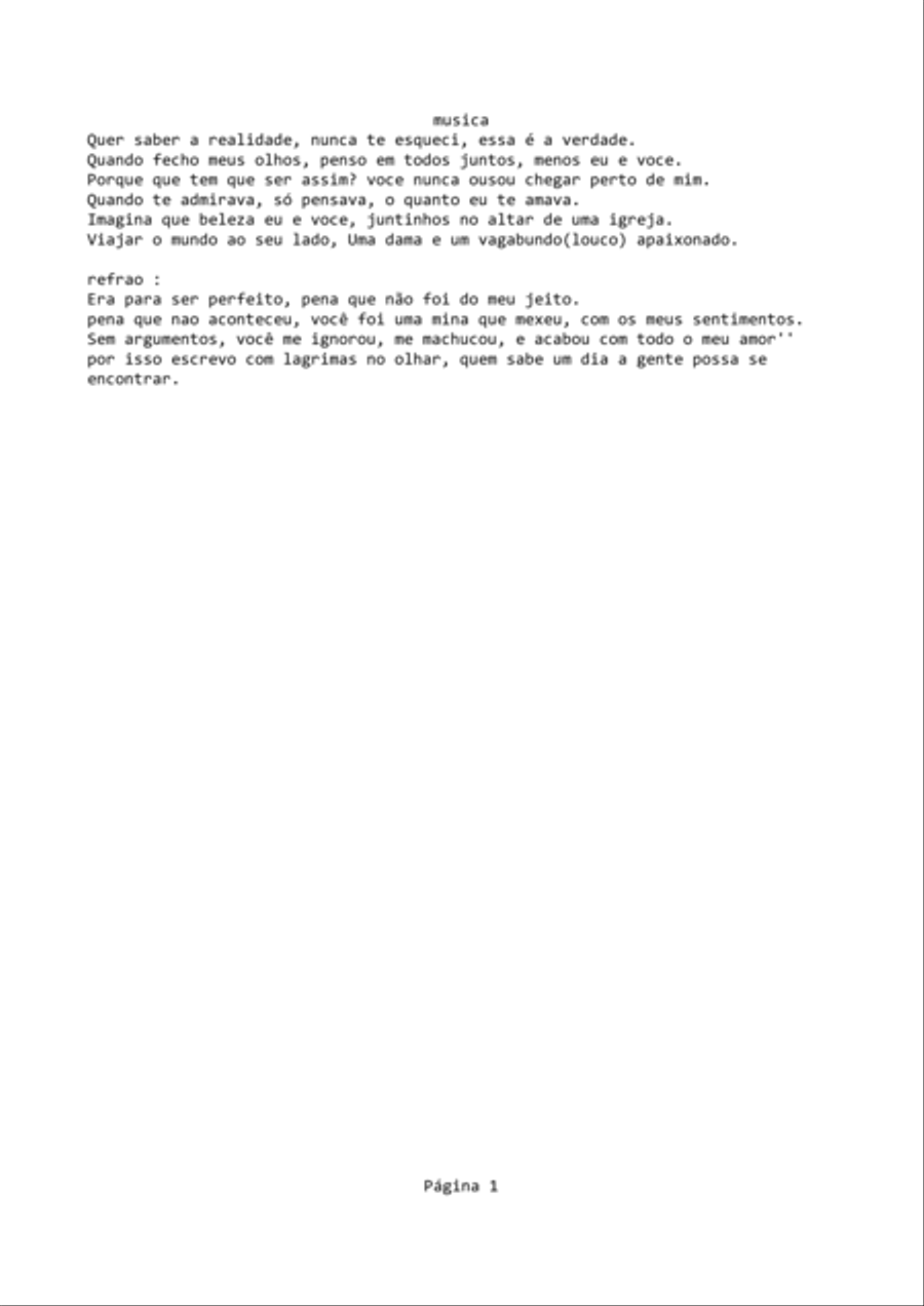 quem sabe um dia a gente possa se encontrar Small Ensemble scores gallery preview page 1