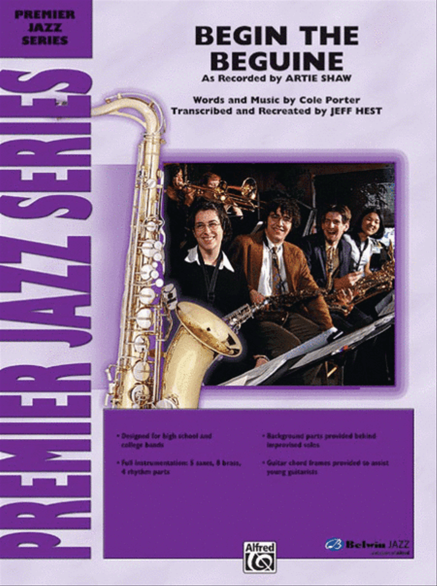 Begin the Beguine Jazz Ensemble scores gallery preview page 1