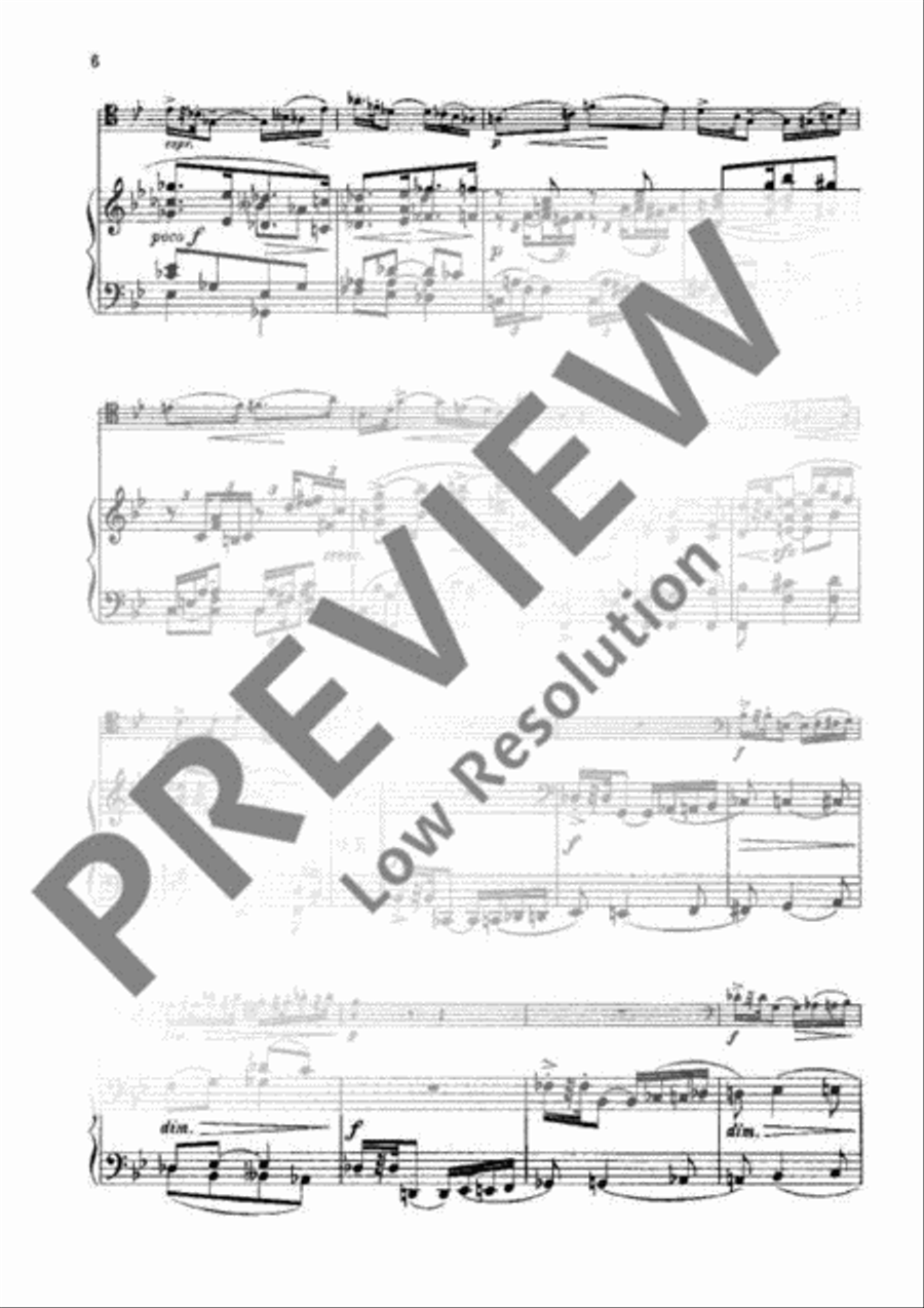 Sonata G Minor Piano Accompaniment scores gallery preview page 5