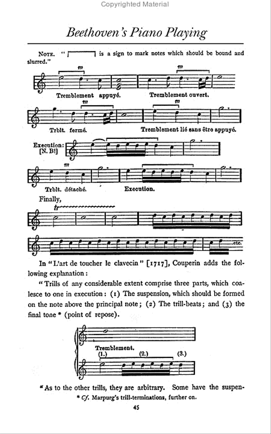 Beethoven's Piano Playing -- With an Essay on the Execution of the Trill Piano Solo scores gallery preview page 4