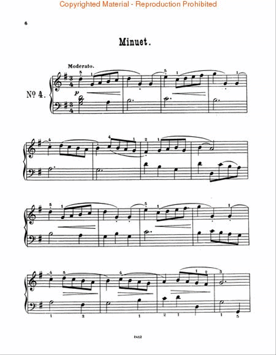 Bach for Beginners by Johann Sebastian Bach Piano Solo Sheet