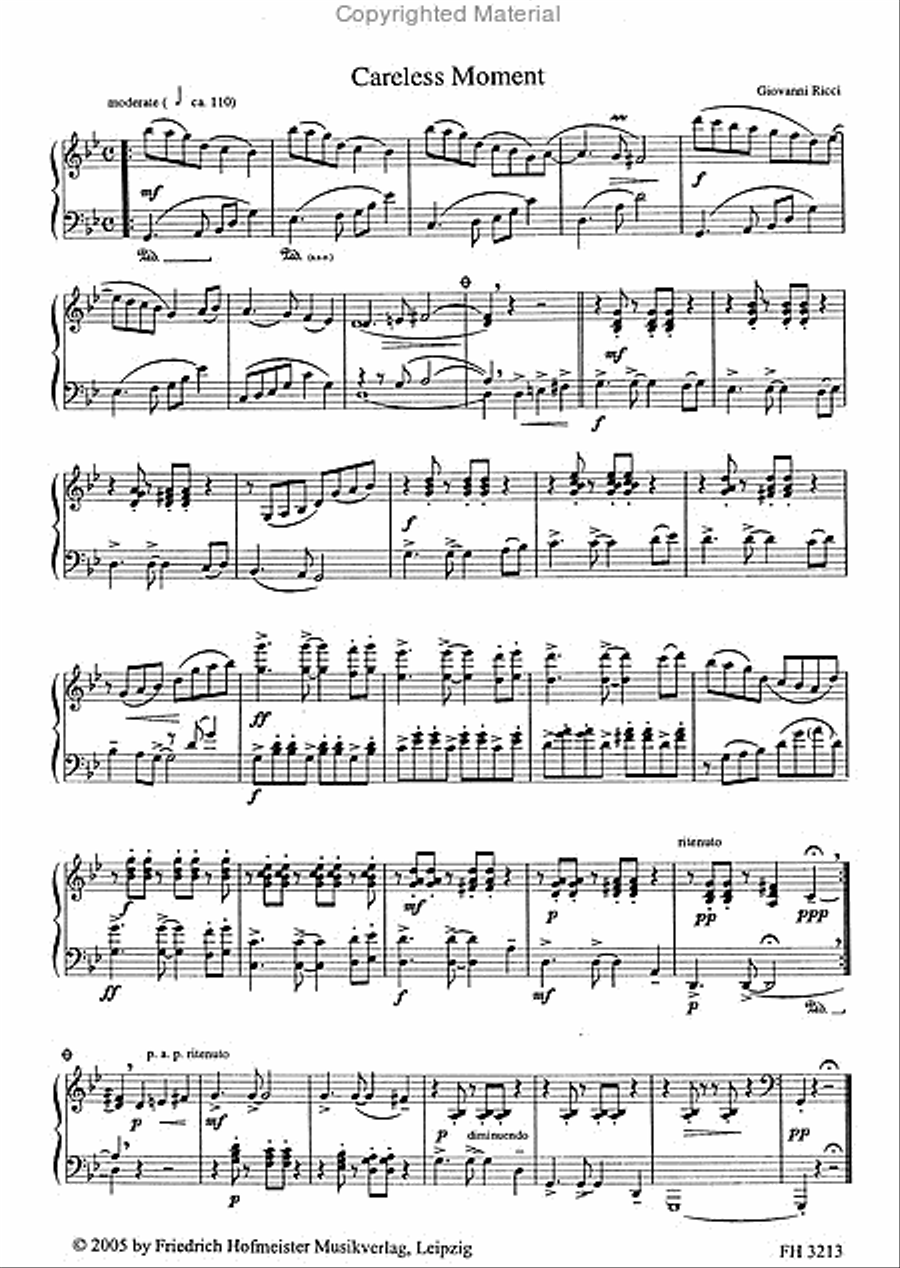 only for you. Pianosongs Piano Solo scores gallery preview page 2