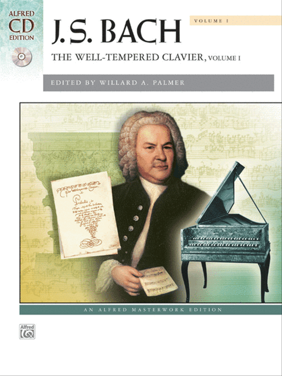 Bach -- The Well-Tempered Clavier, Volume 1 Piano Solo scores gallery preview page 1
