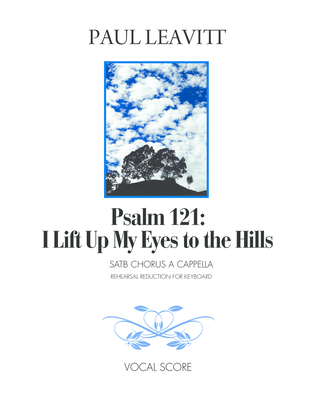 Book cover for Psalm 121- I Lift Up My Eyes