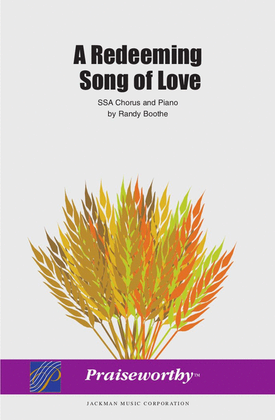 Book cover for A Redeeming Song of Love - SSA