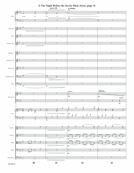 Wondrous Love - Full Orchestra Score