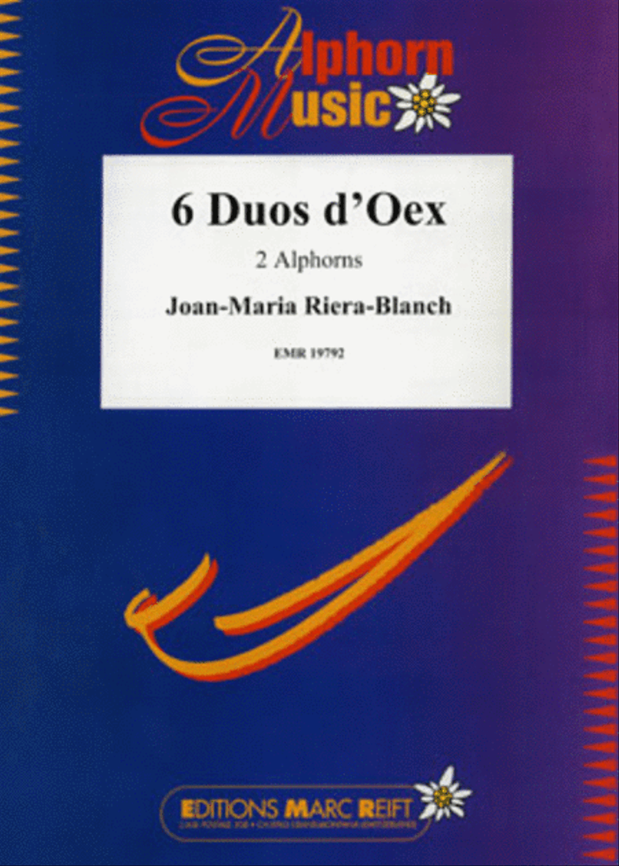 6 Duos d'Oex Alphorn scores gallery preview page 1