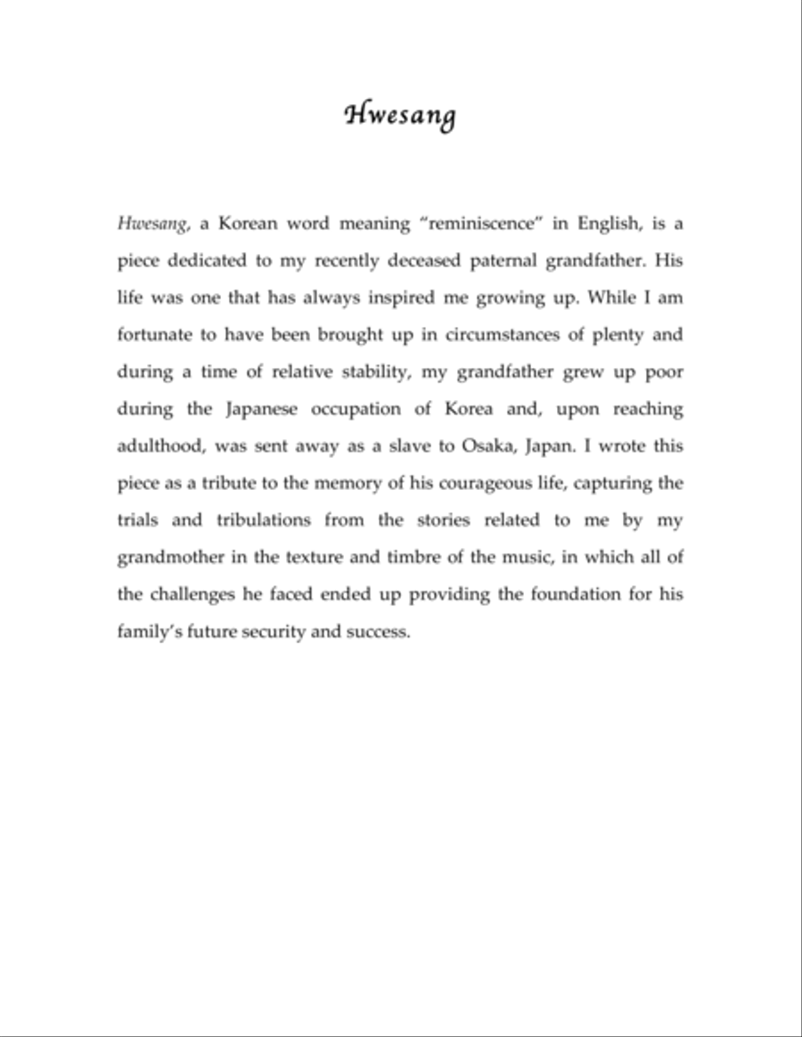 Hwesang Small Ensemble scores gallery preview page 2