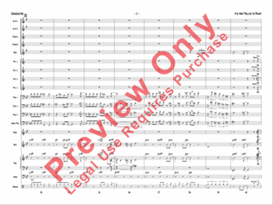 It's Not Polite to Point Jazz Ensemble scores gallery preview page 8