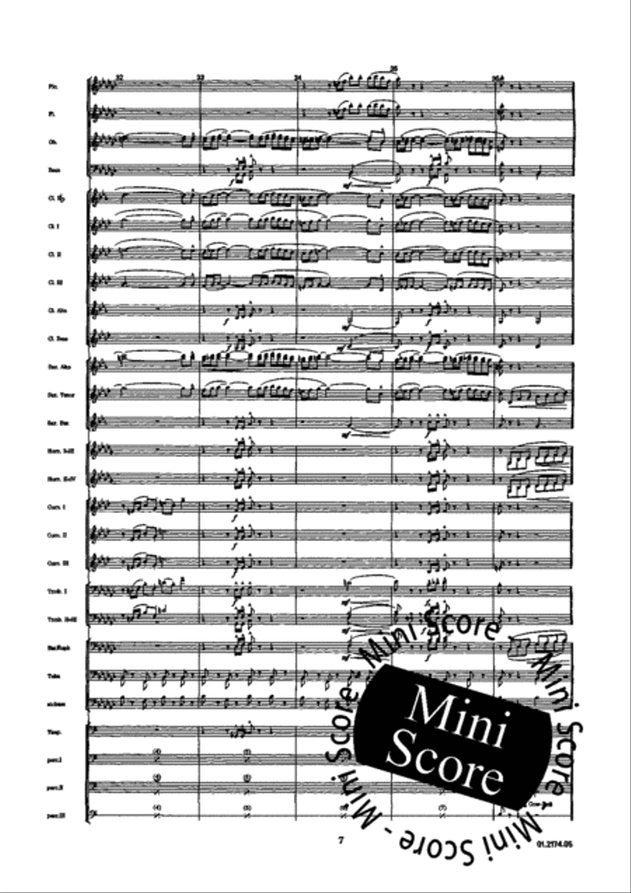 Saludos de Barcelona Concert Band scores gallery preview page 11