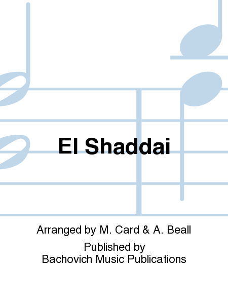 El Shaddai for marimba and soprano