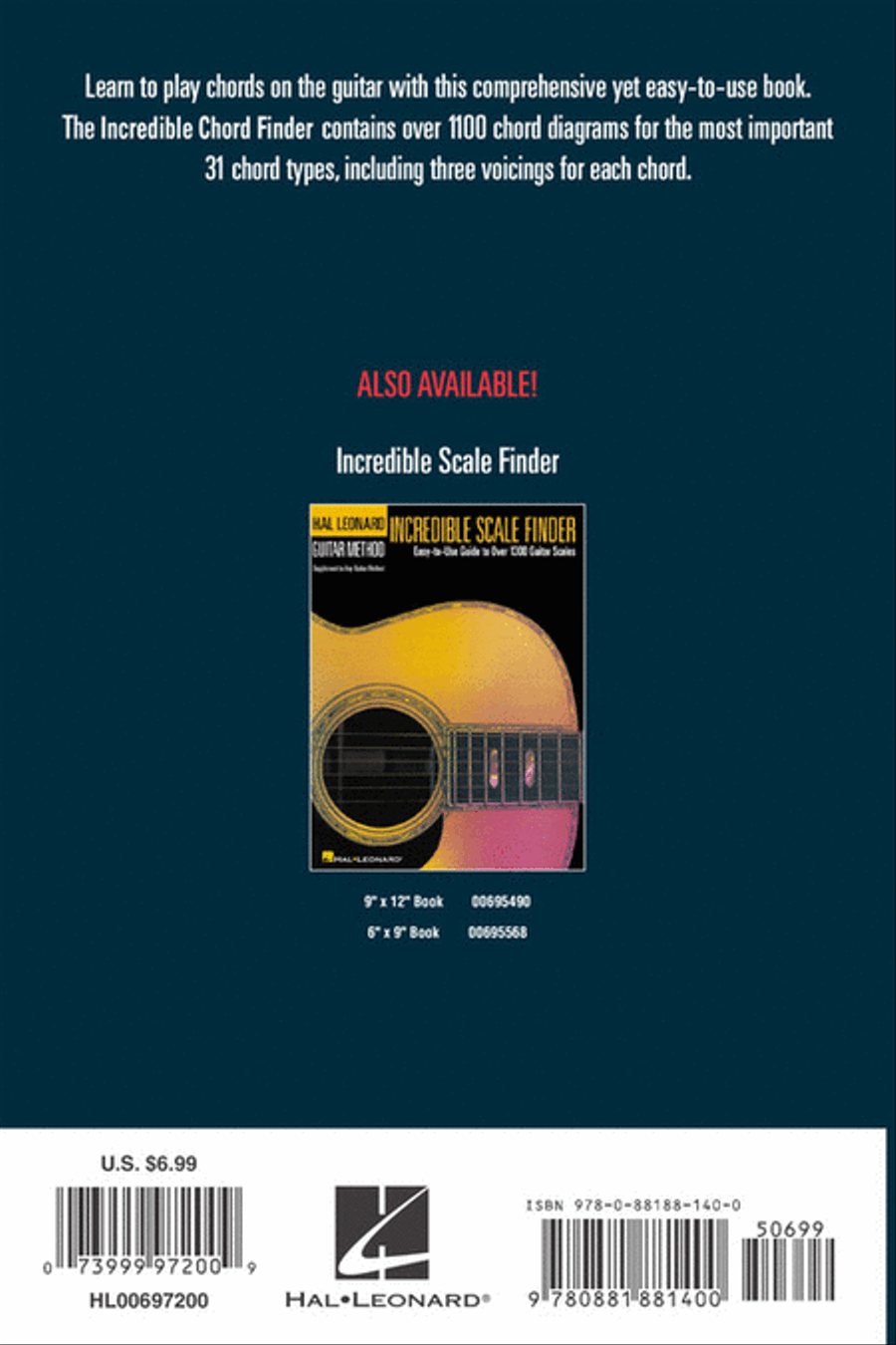 Incredible Chord Finder – 6″ x 9″ Edition Guitar scores gallery preview page 13