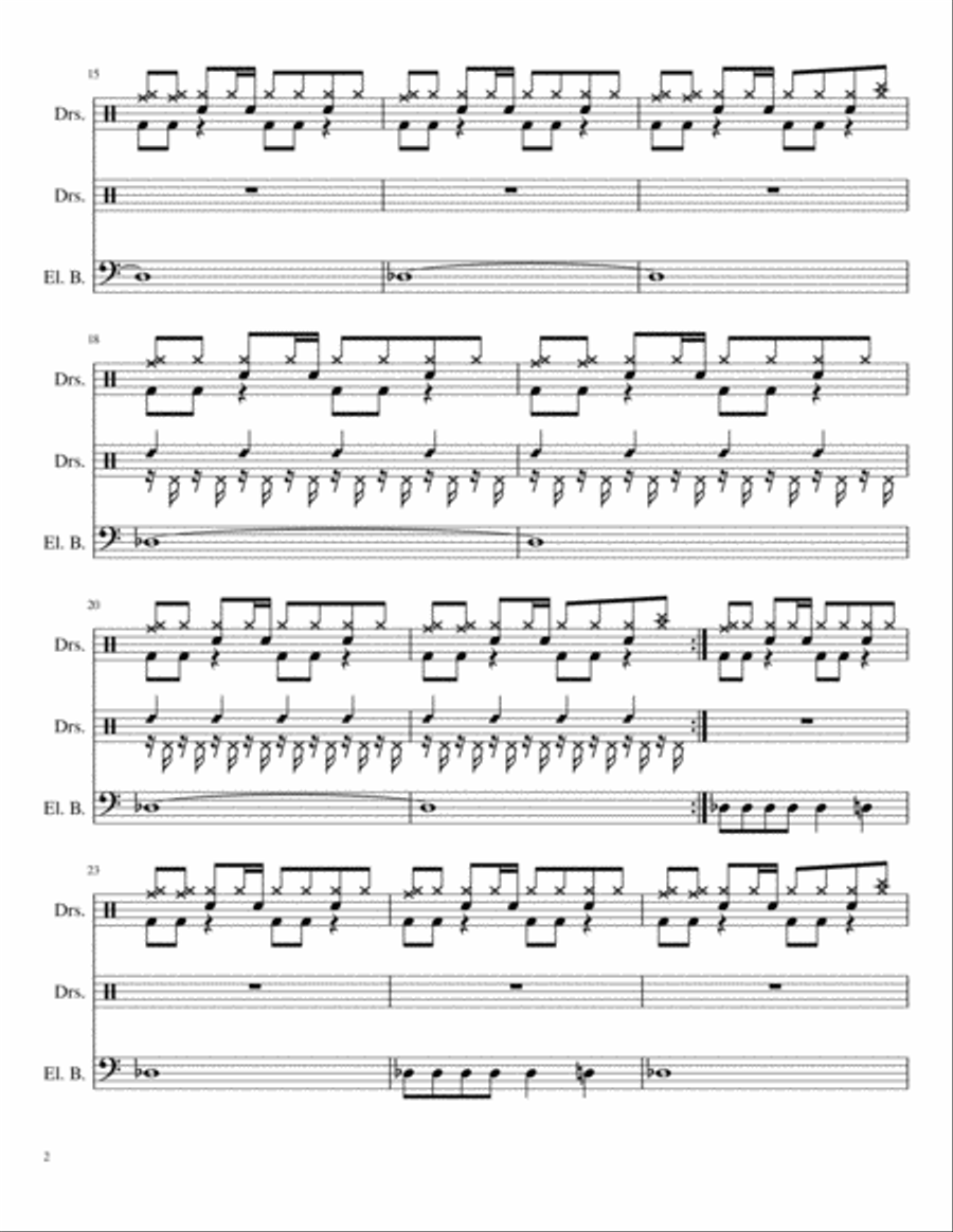 I Don't Know But I Like It Bass Guitar scores gallery preview page 2