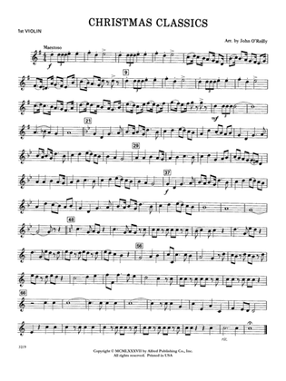 Christmas Classics: 1st Violin