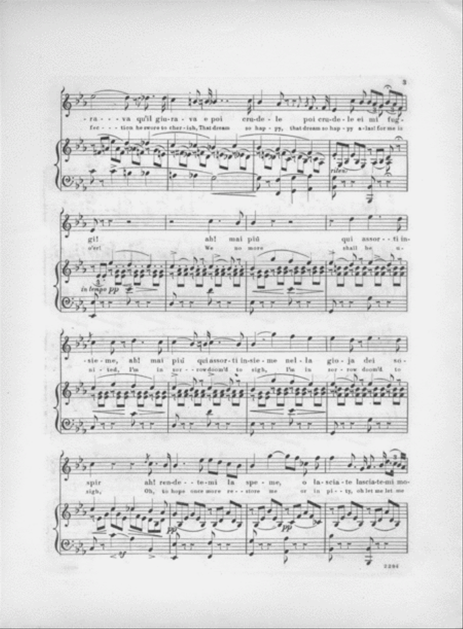 Qui La Voce. It was her in Accents Sweetest Voice scores gallery preview page 3