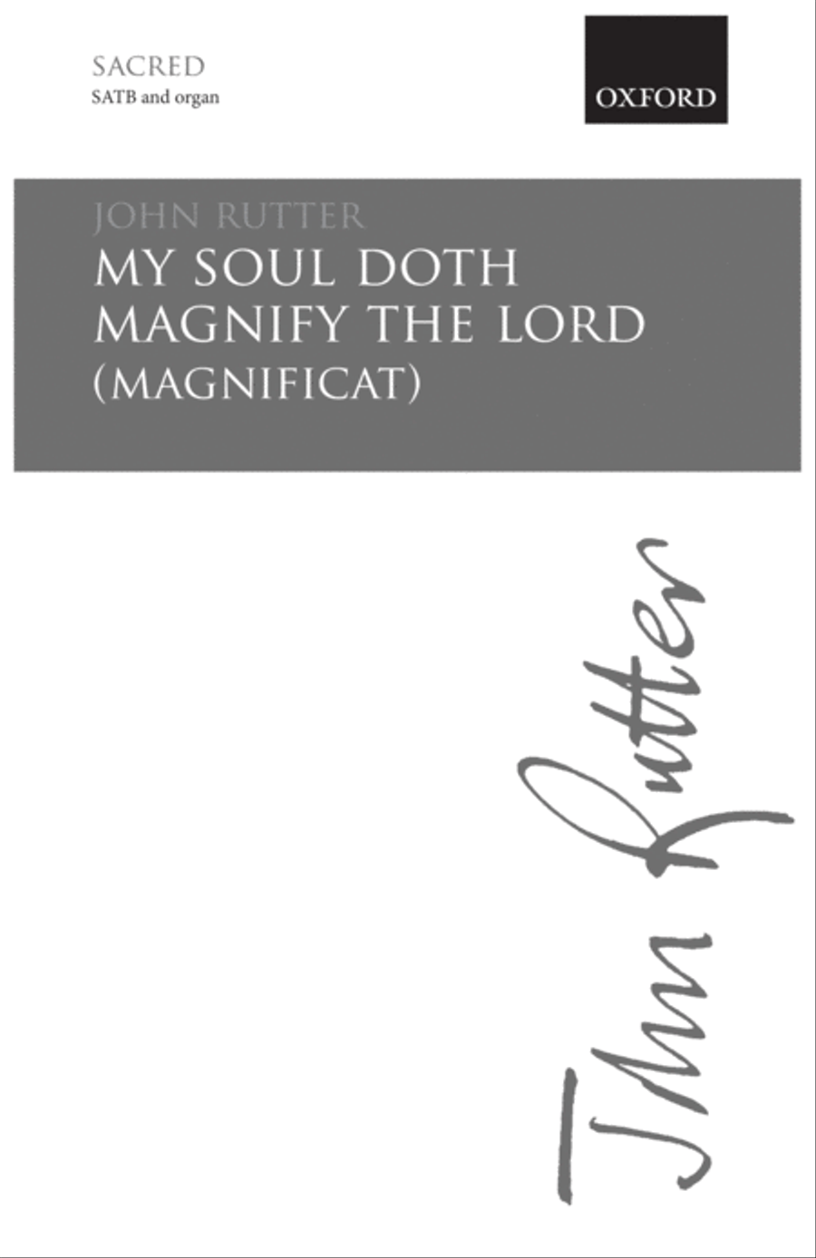 My soul doth magnify the Lord (Magnificat) 4-Part scores gallery preview page 1