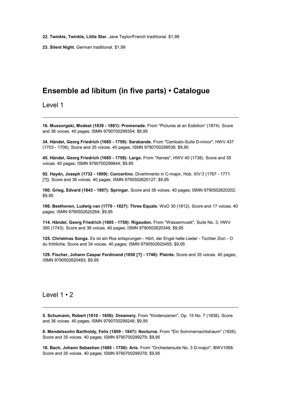 Jingle Bells Woodwind Quartet scores gallery preview page 4