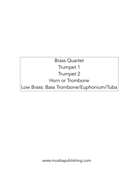 The 12 Days of Christmas - for Brass Quartet image number null