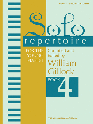Book cover for Solo Repertoire for the Young Pianist, Book 4