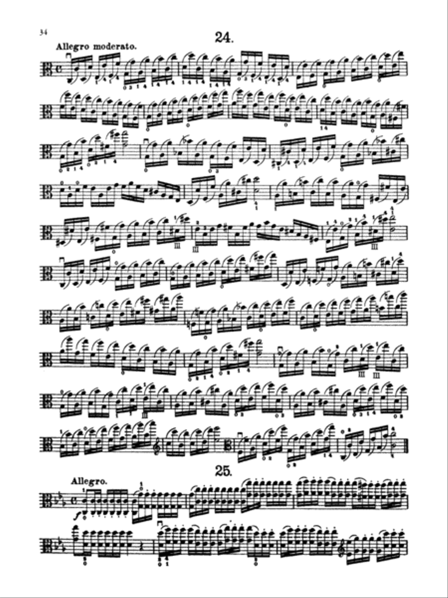 Kreutzer: Forty-two Studies Part scores gallery preview page 1