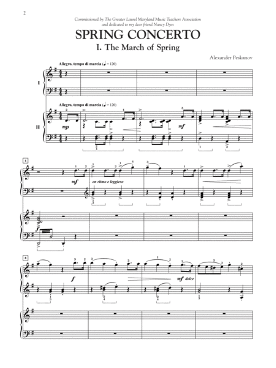 Spring Concerto Small Ensemble scores gallery preview page 2