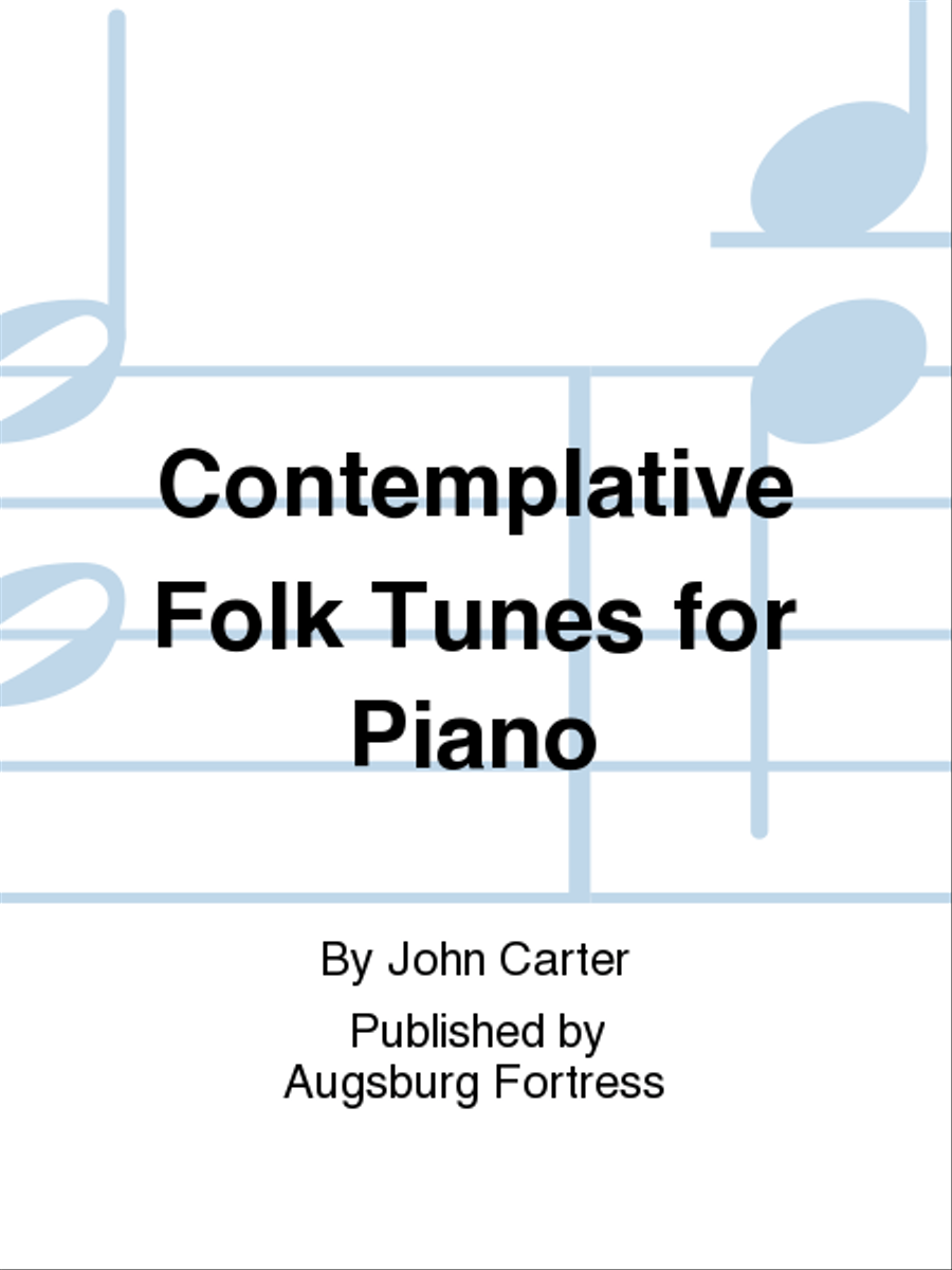 Contemplative Folk Tunes for Piano Piano Solo scores gallery preview page 1