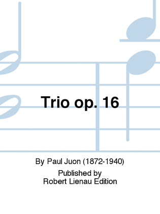 Trio Op. 16