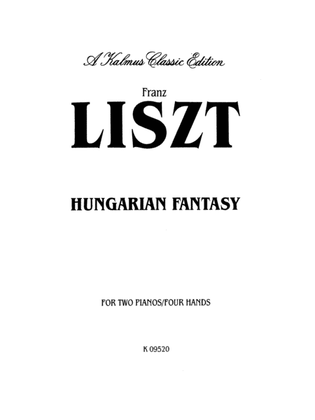 Book cover for Liszt: Hungarian Fantasy