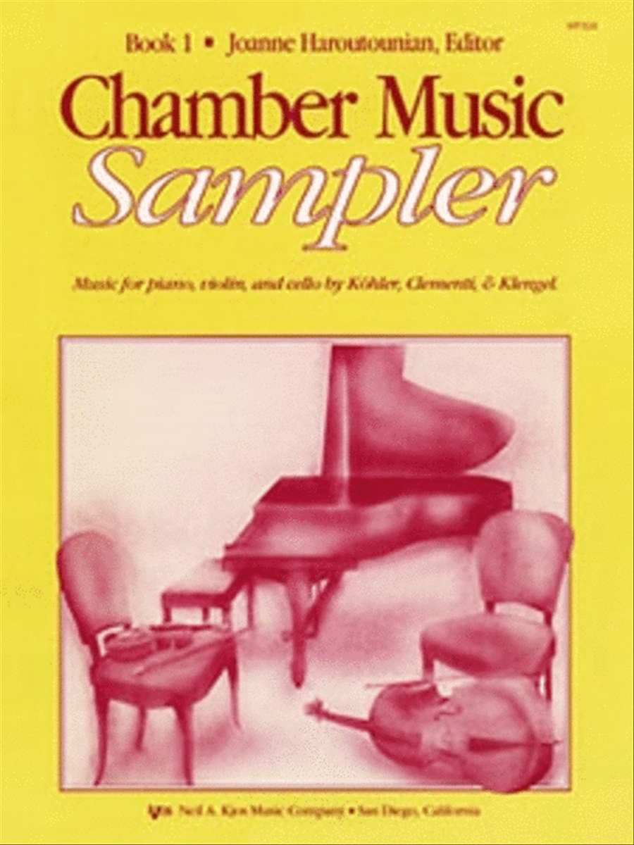 Chamber Music Sampler, Book 1 Piano Trio scores gallery preview page 1