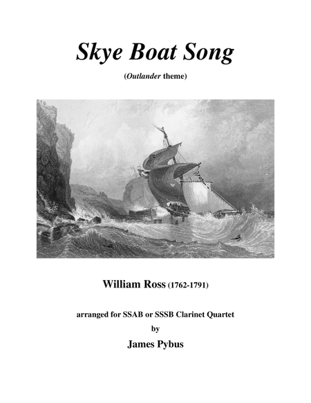 Sky Boat Song (clarinet quartet arrangement) image number null