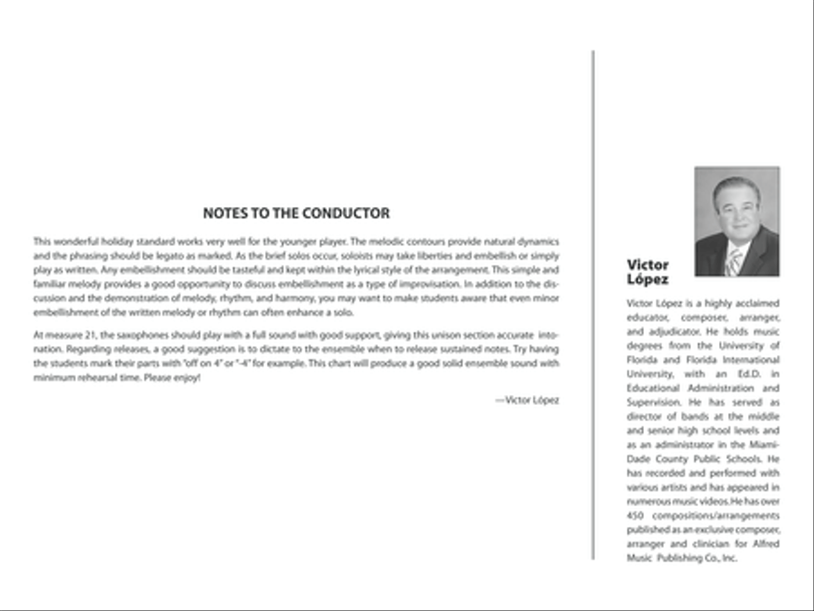 Have Yourself a Merry Little Christmas Jazz Ensemble scores gallery preview page 3