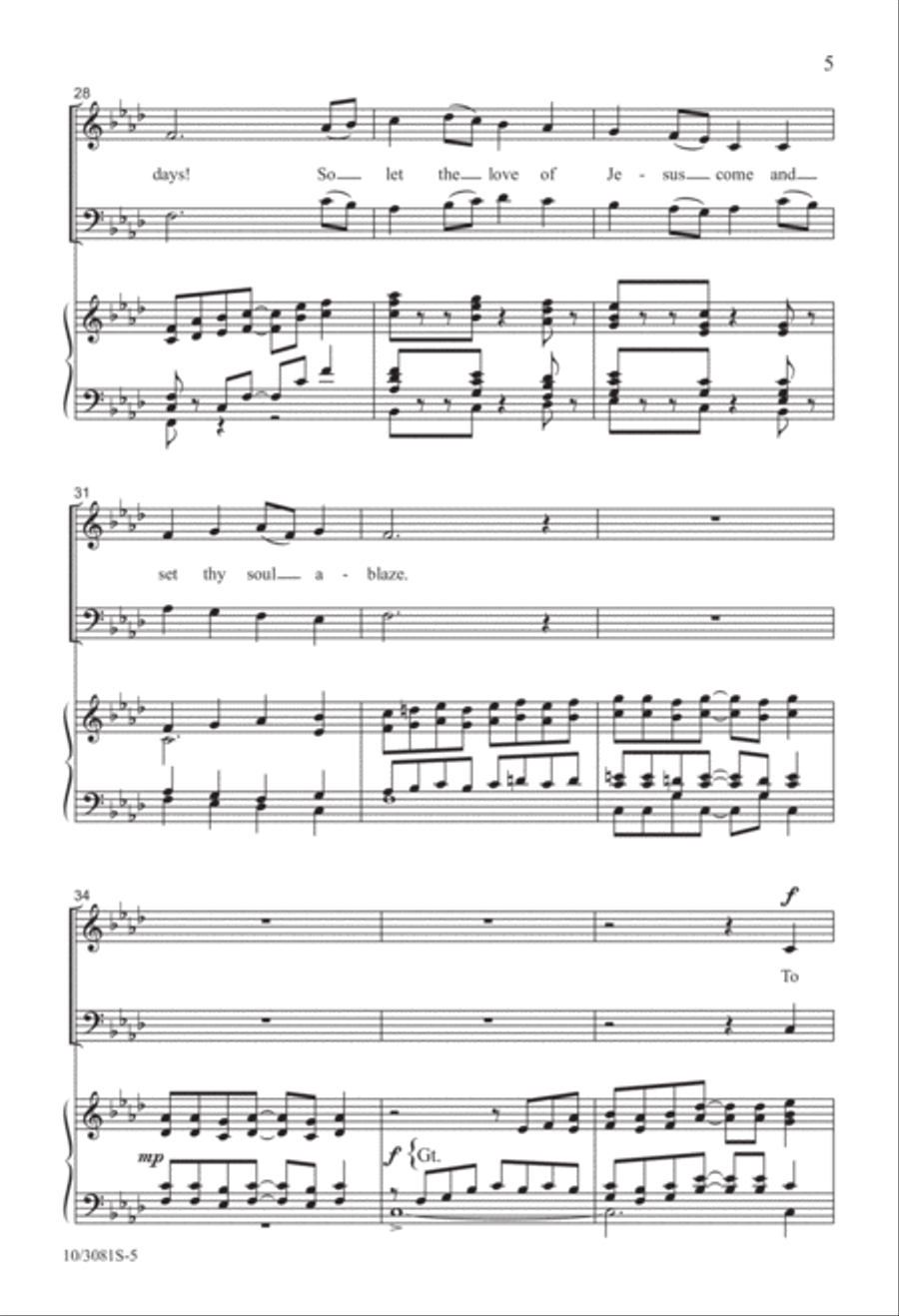 Awake, Awake to Love and Work 2-Part scores gallery preview page 5