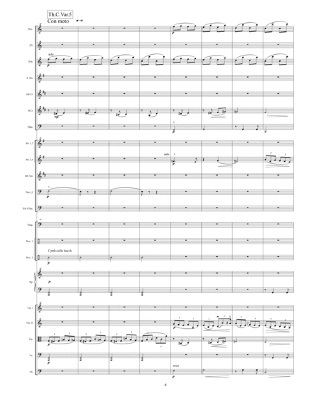 Collective composition by Borodin, Cui, Liadov, Rimsky-Korsakov - 24 Variations with Finale on an un