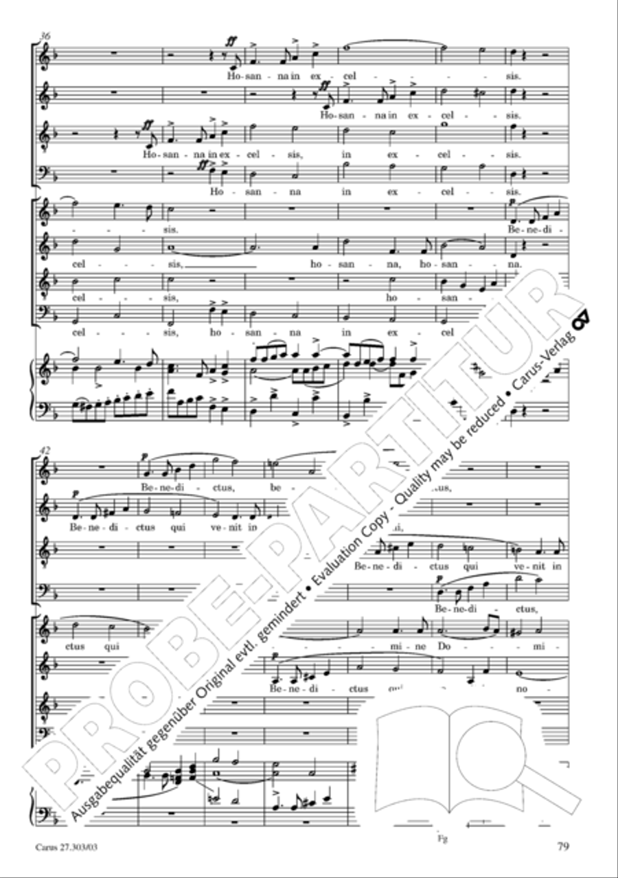 Messa da Requiem 4-Part scores gallery preview page 80