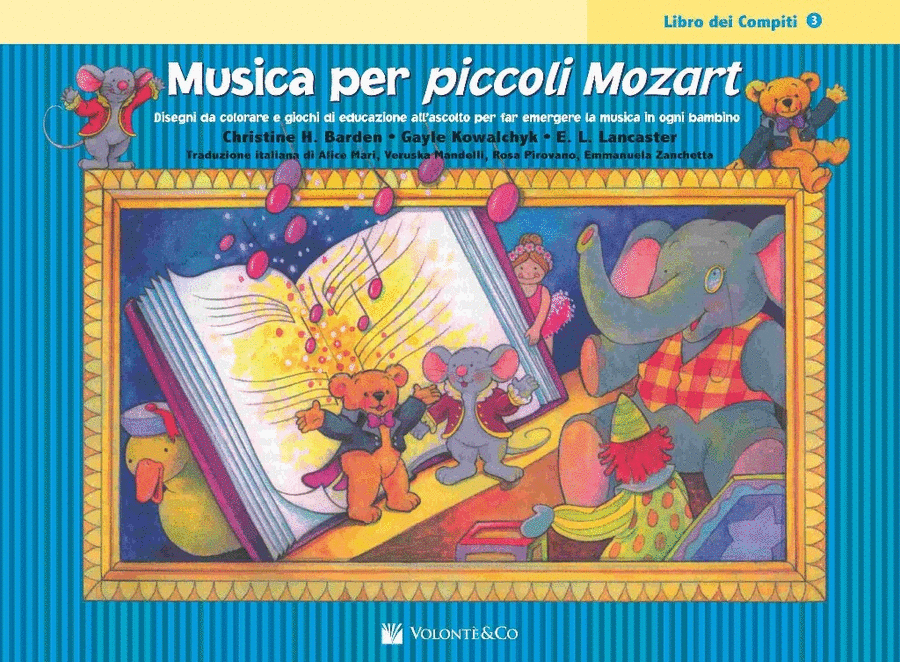 Musica Per Piccoli Mozart - Libro Dei Compiti V. 3