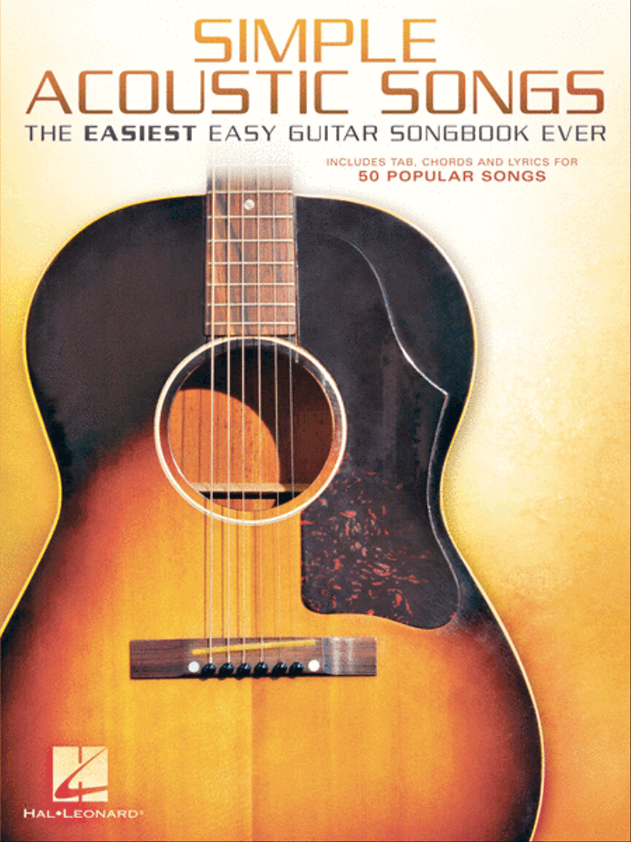 Simple Acoustic Songs Simple Acoustic Songs Acoustic Guitar scores gallery preview page 1