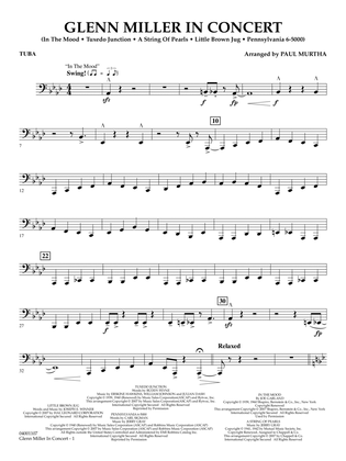 Glenn Miller In Concert (arr. Paul Murtha) - Tuba