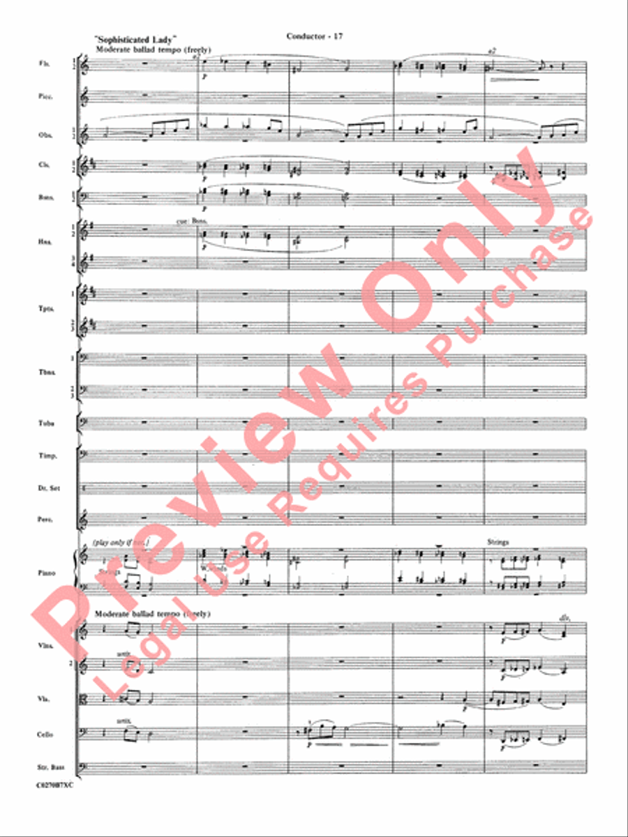 Duke Ellington! Full Orchestra scores gallery preview page 20